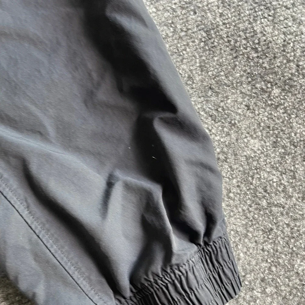 Nike Mens Sportswear Woven Jogger‎ Pants Black Embroidered Logo Size L